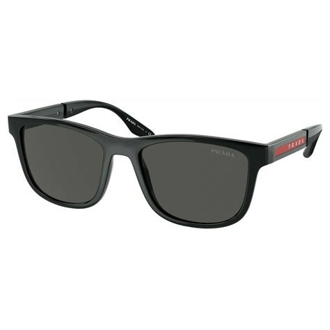 prada linea rossa polarized rubber square|Prada Linea Rossa PS 04XS M (54 .